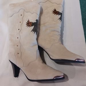 Vintage Zodiac suede tall boots
